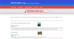 Desktop Screenshot of lasertrader.org